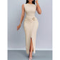 Fashionable Fitted Ladies Dinner Dress