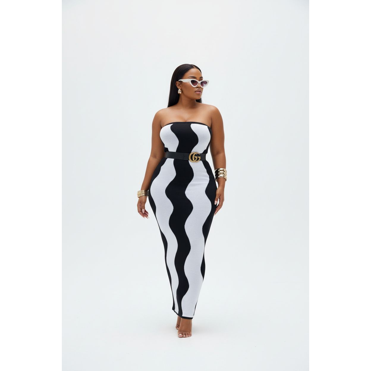 Sexy Knitted Maxi Dress