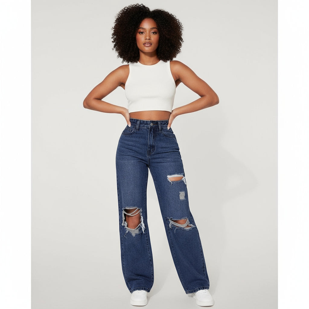 Denim Ripped Jean