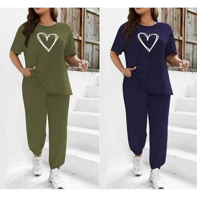 Casual Printed  2 Piece Set