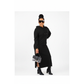 Hooded Side Slit Dress