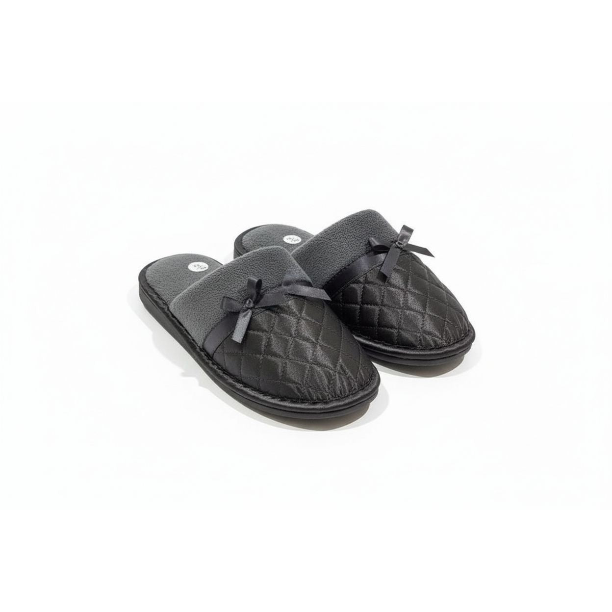 Satin Quilted Winter InHouse Slippers