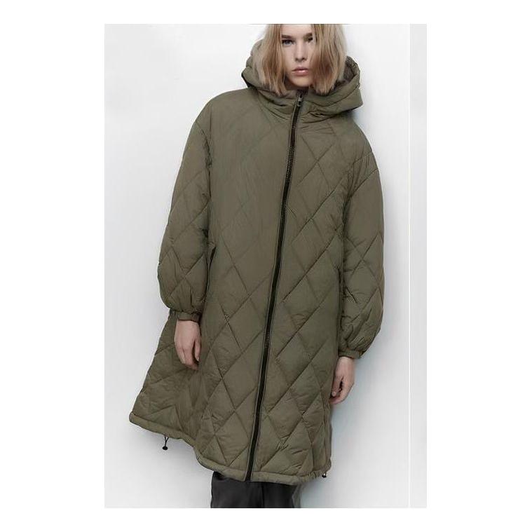 Vintage Long Hooded Coat