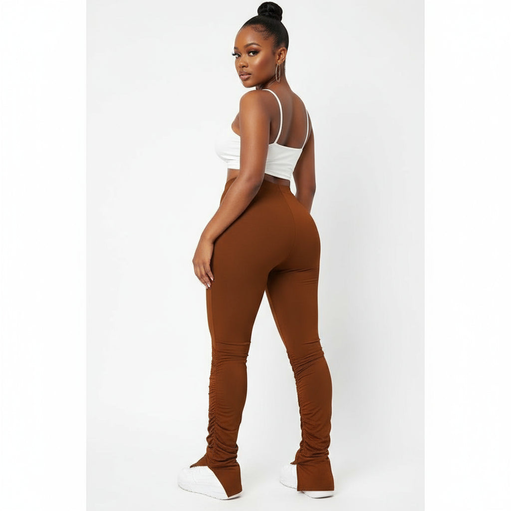 Sexy Ruffled Bottom Pants