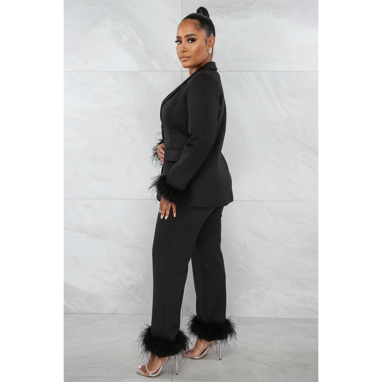 Fluffy Formal Wear Set