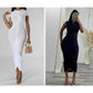 Knitted Round Neck Bodycon Dress