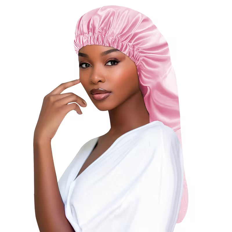 Jumbo Satin Bonnet for Braids, Locs & Curls