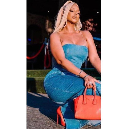 Bandage Boobtube Bodycon Dress