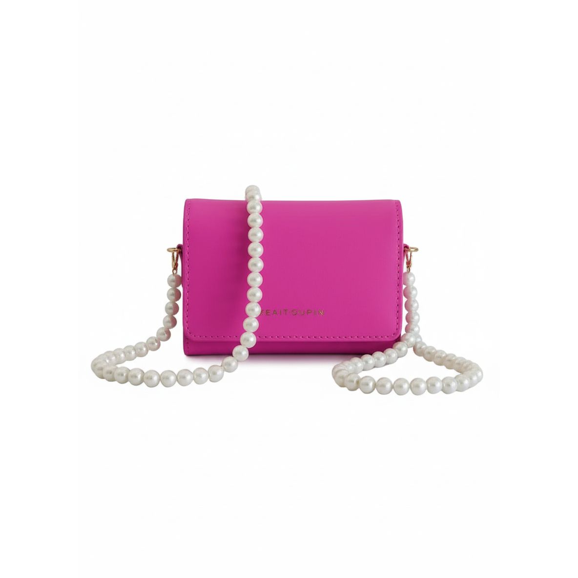 Portable Flip Beads Crossbody Handbag