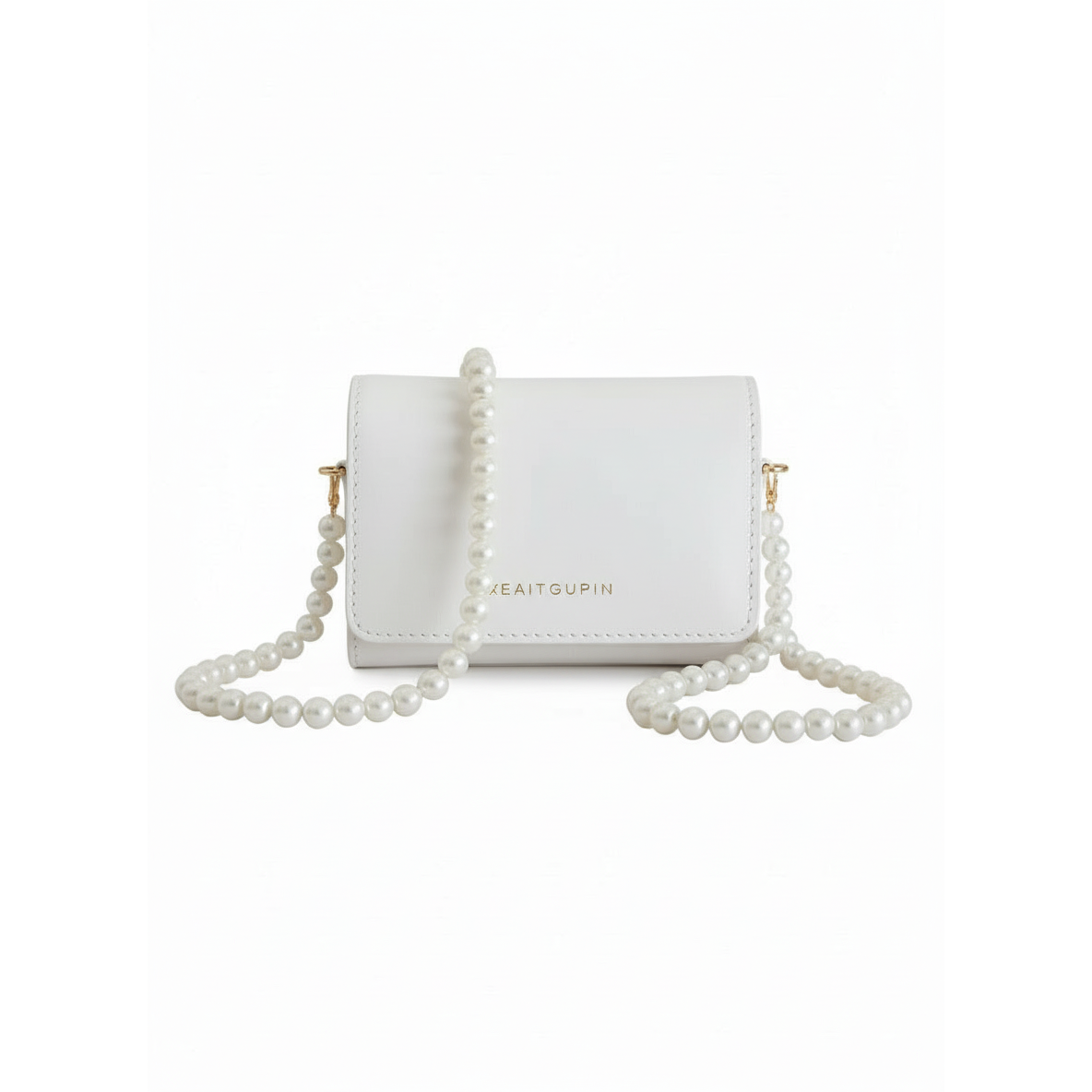 Portable Flip Beads Crossbody Handbag