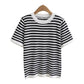 Round Neck Striped Top