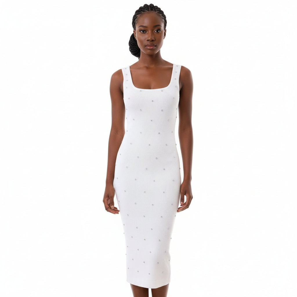 Sexy Glitter Sleeveless Dress