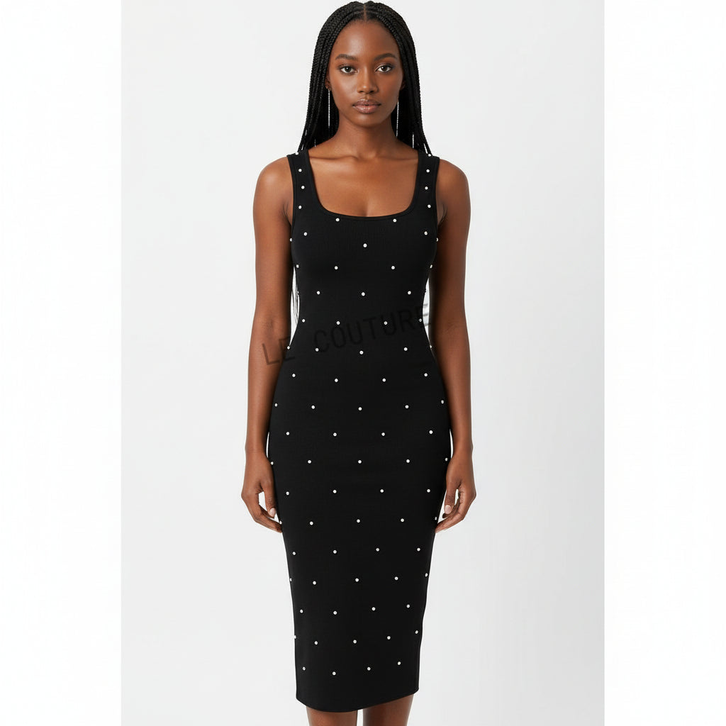 Sexy Glitter Sleeveless Dress