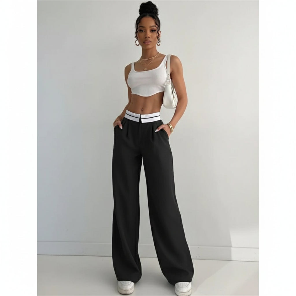 Loose High Waisted Pants