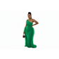 Ruffle One Hand Off Shoulder Bodycon Dress
