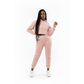 Cropped Hoodie Tracksuit Set