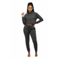 Cropped Hoodie Tracksuit Set