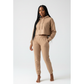 Cropped Hoodie Tracksuit Set