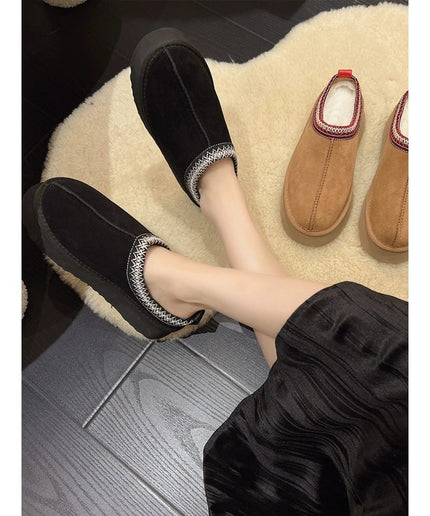 Platform Ankle Push-in Sandals