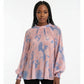 Tie Dye Chiffon Blouses