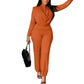 Turtleneck Long Sleeve and Pant Set