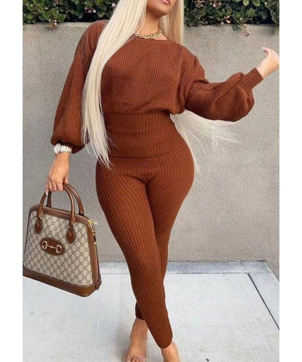 knitted Tracksuit Set
