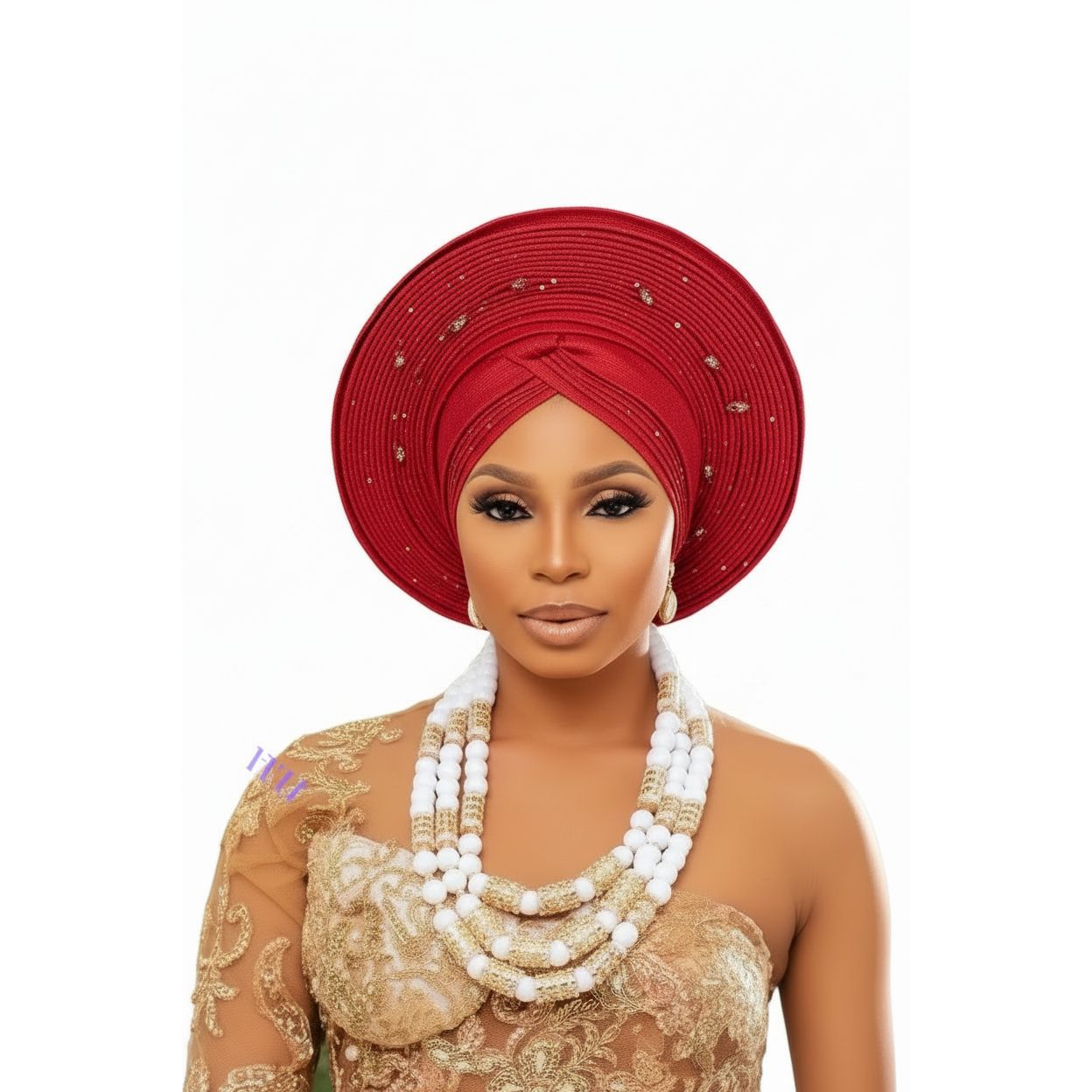 African Traditional Pre-tied Head Turban