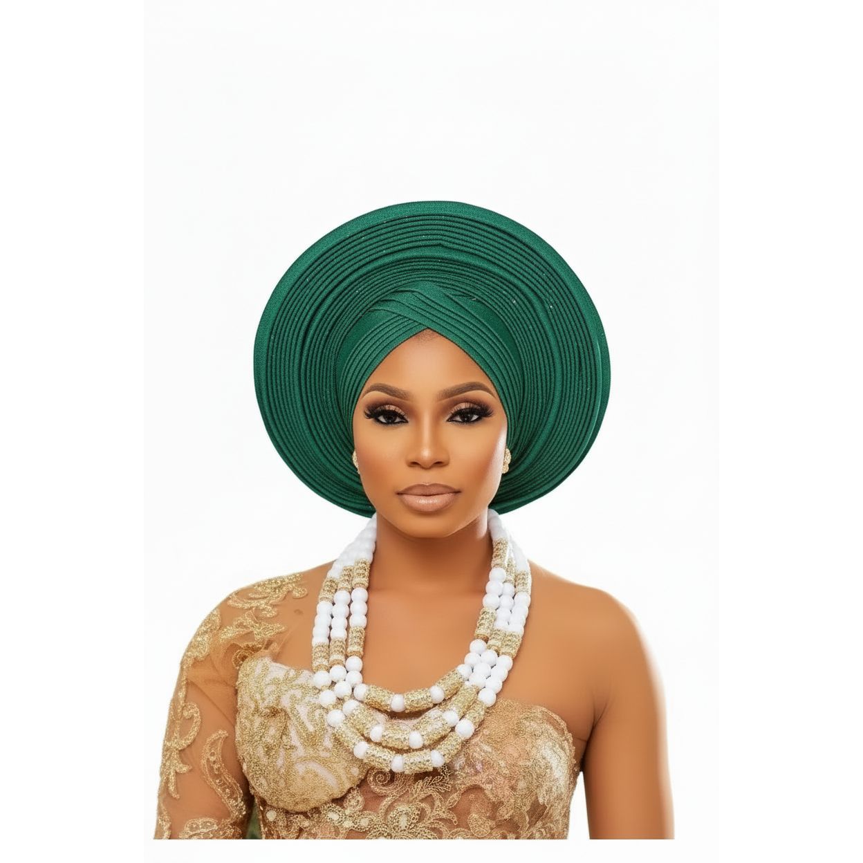 African Traditional Pre-tied Head Turban