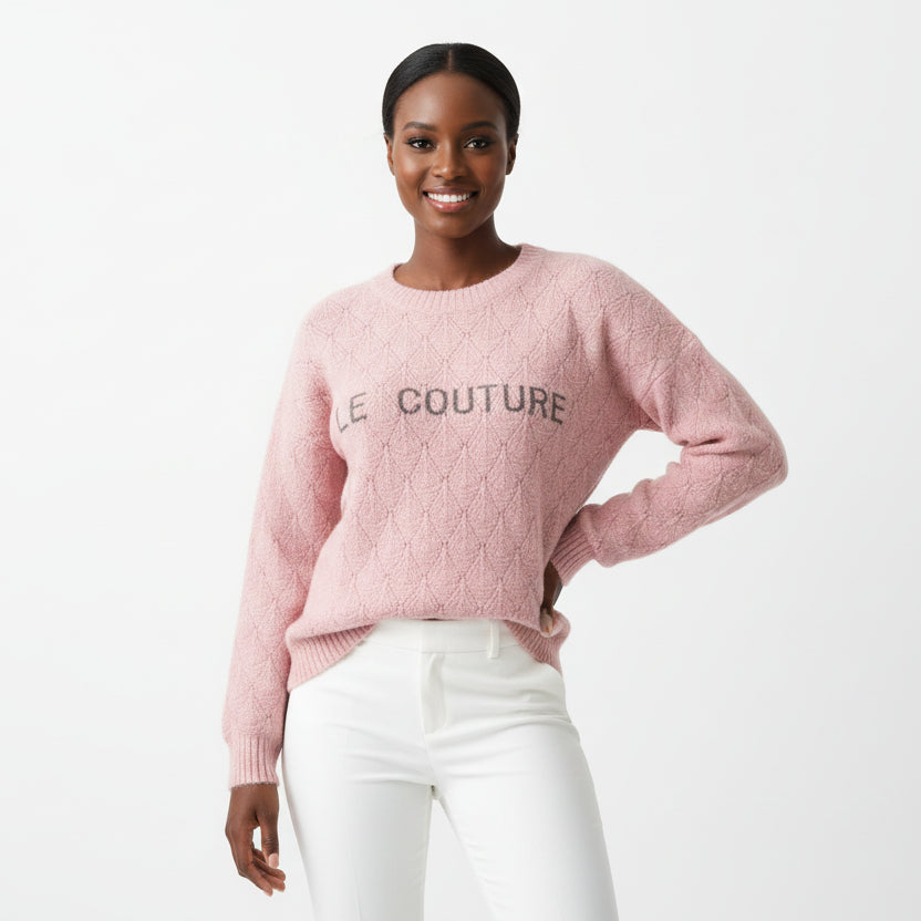 Round Neck Knitted Top
