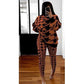 Vintage Houndstooth Printed Set