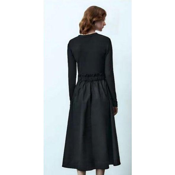 Vintage Round Neck Dress