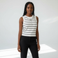 Summer Stripped Crop Top