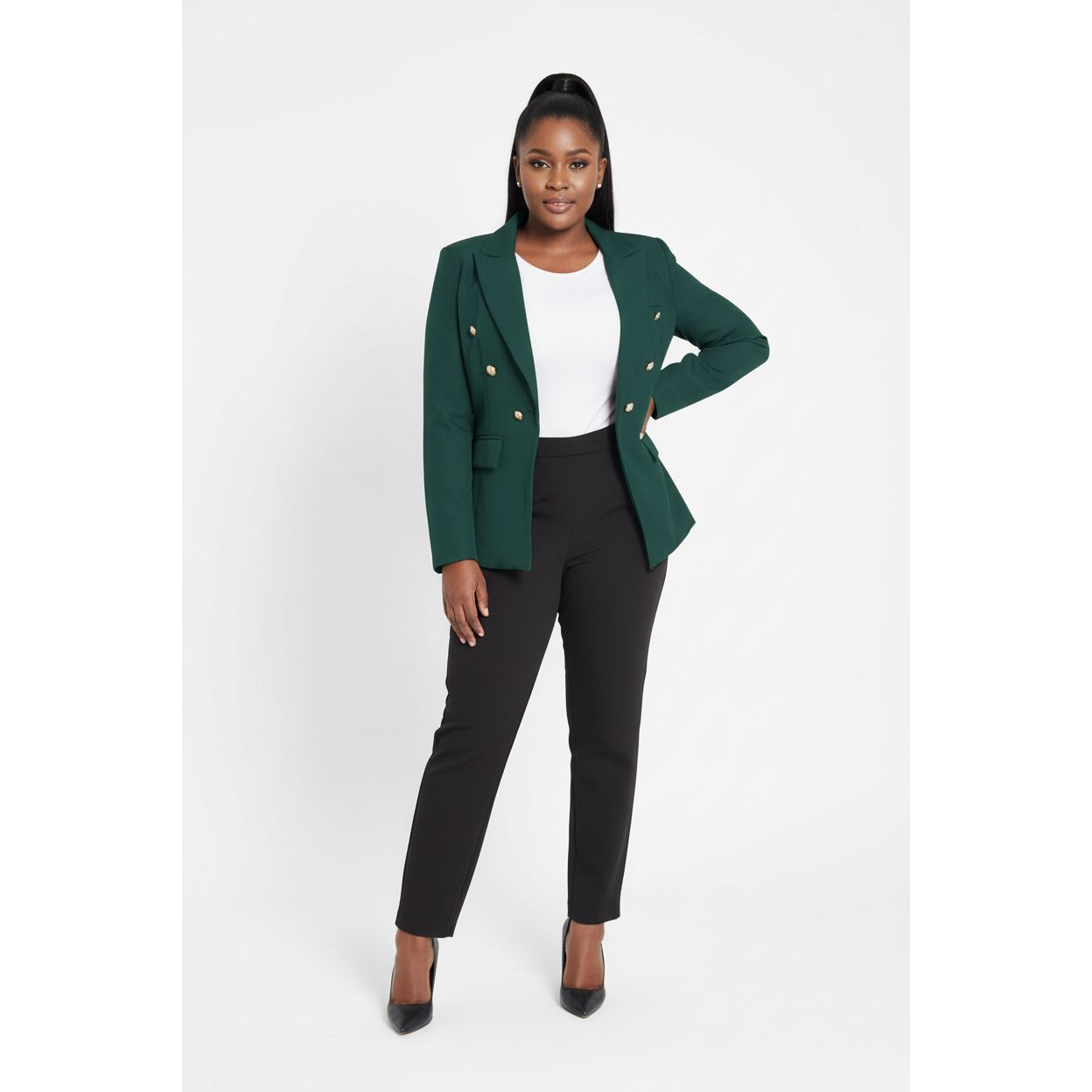 Double Breasted Formal Blazer