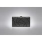 Abstract Diamante & Rhinestone Clutch Bag