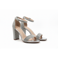 Rhinestone Thick Heel Sandals