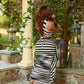 Striped Sleeveless Top And Bodycon Skirt Set
