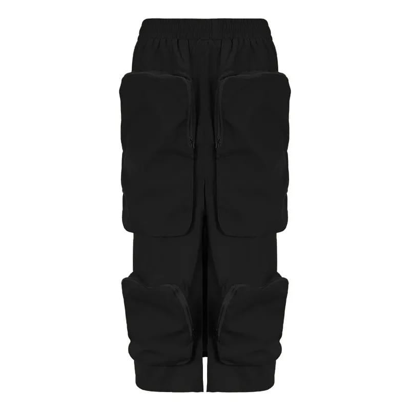 Vintage Front Slit Skirt