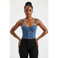 Sexy Denim Crop Top