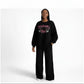 Royal Patch Cuff Sweatpants And Top Set