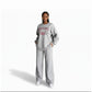 Royal Patch Cuff Sweatpants And Top Set