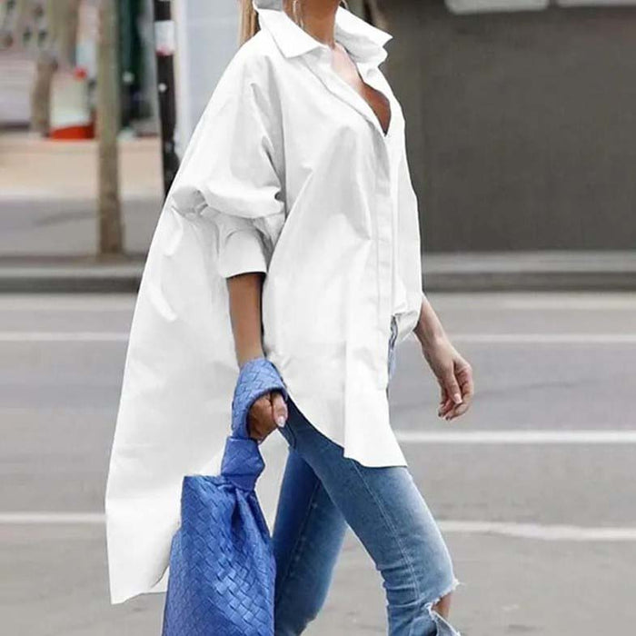 Casual Low Button Shirt — YELLOW SUB TRADING