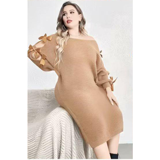 Long Sleeve Off Shoulder Dress