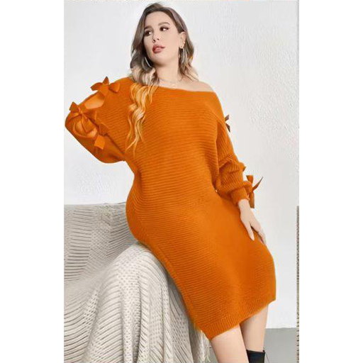 Long Sleeve Off Shoulder Dress