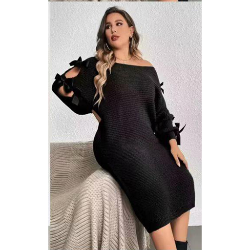 Long Sleeve Off Shoulder Dress