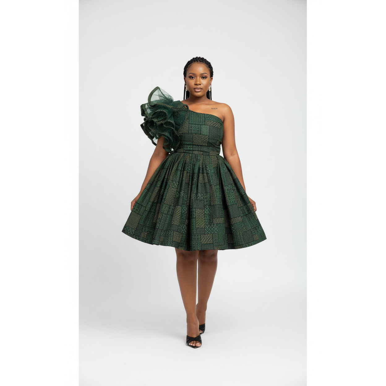 Vintage Ankara Boobtube Dress