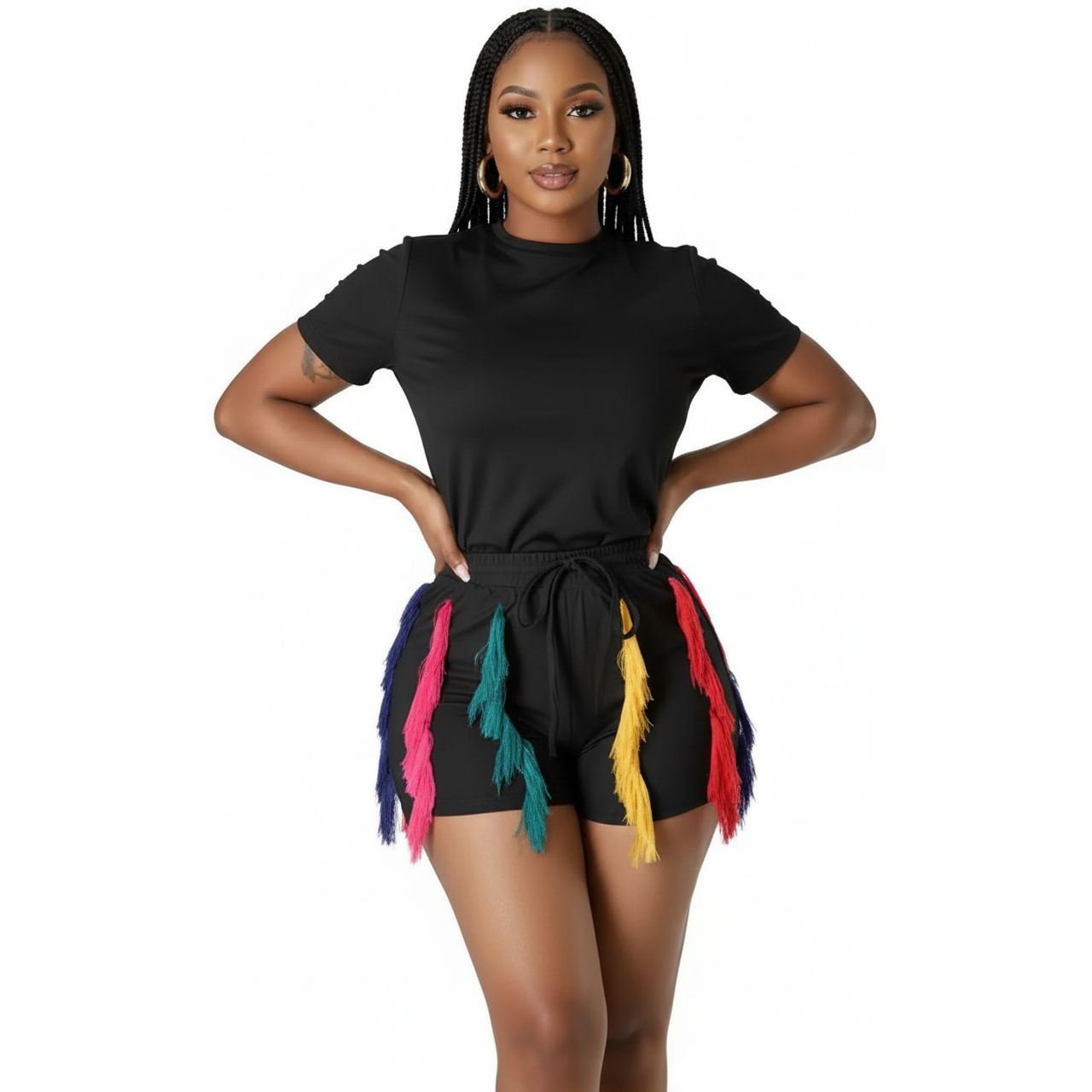 Colourful Short Summer Set