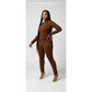 Long Sleeve Bodycon Jumpsuit
