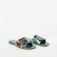 Women's Multi-Coloured Weave Sandals