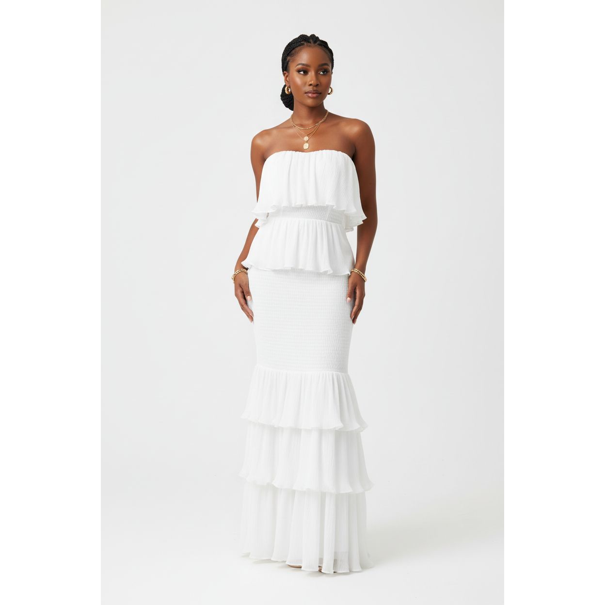 Off Shoulder Patchwork Dress