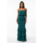 Off Shoulder Patchwork Dress